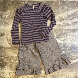 Matilda Jane Adorable Shirt/Capris Set